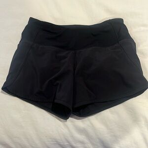 Black lululemon shorts